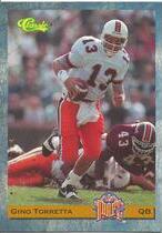 1993 Classic Base Set #98 Gino Torretta