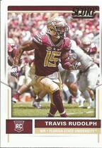 2017 Score Base Set #338 Travis Rudolph