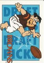 1993 Cardz Flintstones NFL #5 Cleveland