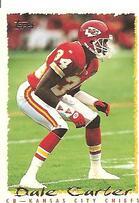 1995 Topps Base Set #329 Dale Carter