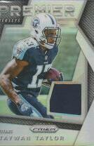 2017 Panini Prizm Premier Jerseys Prizm #30 Taywan Taylor