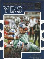 2017 Donruss Production Line Yardage #6 Ezekiel Elliott