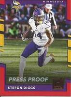 2017 Donruss Press Proof Red #285 Stefon Diggs