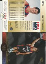 1996 Upper Deck USA SP Career Statistics #10 John Stockton
