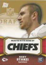 2011 Topps Rising Rookies Gold #127 Ricky Stanzi