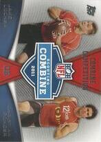 2011 Topps Rising Rookies Combine Competition #CC-LP Christian Ponder|Jake Locker
