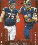 2016 Panini Royal Family #2 Chris Long|Kyle Long