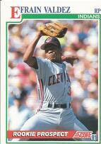 1991 Score Base Set #723 Efrain Valdez