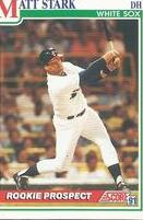 1991 Score Base Set #751 Matt Stark