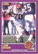 1989 Score Supplemental #341S Jim Skow