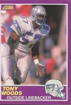 1989 Score Supplemental #355S Tony Woods