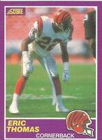 1989 Score Supplemental #394S Eric Thomas