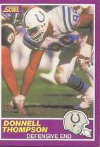 1989 Score Supplemental #399S Donnell Thompson