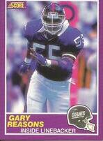 1989 Score Supplemental #417S Gary Reasons