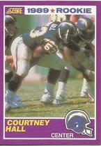 1989 Score Supplemental #420S Courtney Hall