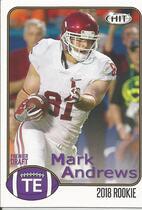 2018 SAGE Hit Premier Draft Low Series #30 Mark Andrews