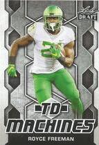 2018 Leaf Draft TD Machines #TD-17 Royce Freeman