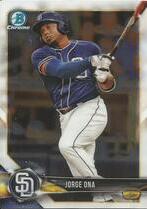 2018 Bowman Chrome Prospects #BCP105 Jorge Ona