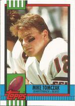1990 Topps Traded #13 Mike Tomczak