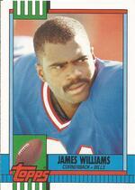 1990 Topps Traded #24 James Williams