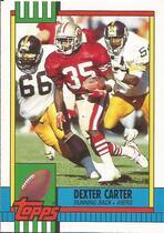 1990 Topps Traded #33 Dexter Carter