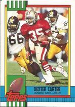 1990 Topps Traded #33T Dexter Carter