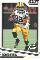 2018 Score Base Set #123 Ty Montgomery