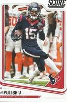 2018 Score Base Set #129 Will Fuller