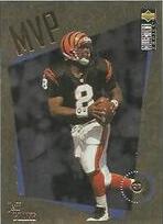 1996 Upper Deck Collectors Choice MVPs Gold #M8 Jeff Blake