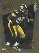 1996 Upper Deck Collectors Choice MVPs Gold #37 Greg Lloyd