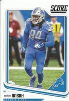 2018 Score Base Set #113 Ezekiel Ansah