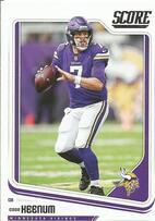 2018 Score Base Set #196 Case Keenum