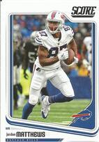 2018 Score Base Set #35 Jordan Matthews