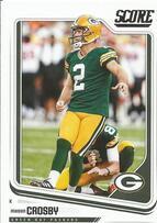 2018 Score Base Set #124 Mason Crosby