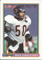 1991 Bowman Base Set #58 Mike Singletary