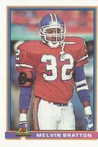 1991 Bowman Base Set #138 Melvin Bratton