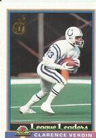 1991 Bowman Base Set #280 Clarence Verdin