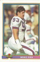 1991 Bowman Base Set #362 Mike Fox