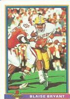 1991 Bowman Base Set #394 Blaise Bryant