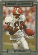 1990 Action Packed Base Set #44 Reggie Langhorne