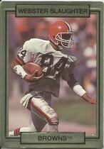 1990 Action Packed Base Set #49 Webster Slaughter