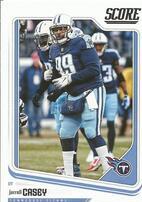 2018 Score Base Set #319 Jurrell Casey