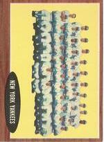 1962 Topps Base Set #251 Yankees Team Card