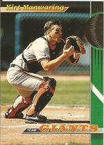 1993 Stadium Club Giants #6 Kirt Manwaring