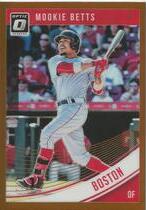 2018 Donruss Optic Bronze #156 Mookie Betts