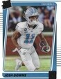 2023 Panini Chronicles Draft Picks Clearly Donruss Rated Rookie #35 Josh Downs