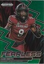 2023 Panini Prizm Draft Picks Fearless Green Prizm #13 Cam Smith