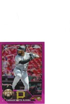 2023 Topps Chrome Pink Refractor #67 Canaan Smith-Njigba