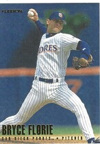 1996 Fleer Base Set #566 Bryce Florie