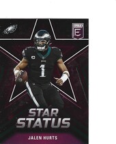 2023 Donruss Elite Star Status Green #2 Jalen Hurts